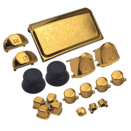 Electroplating Button Set For PS4 Slim(Gold)-garmade.com