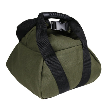 Canvas Weightlifting Fitness Sandbag(Green)-garmade.com