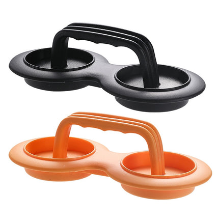 Rice Group Hamburger Pressure Cracker Mold(Orange)-garmade.com