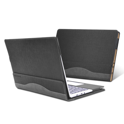 Laptop PU Leather Protective Case For Lenovo Yoga 720-13(Gentleman Gray)-garmade.com