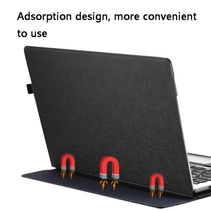 Laptop PU Leather Protective Case For Lenovo Yoga 720-13(Gentleman Gray)-garmade.com