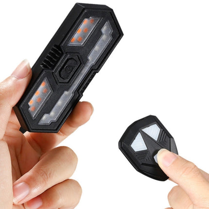 WEST BIKING Bicycle Remote Control Tail Light With Horn Tone(Black)-garmade.com
