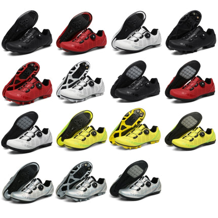 T27 Cycling Breathable Power-Assisted Mountain Bicycle Shoes, Size: 38(Mountain-Red)-garmade.com
