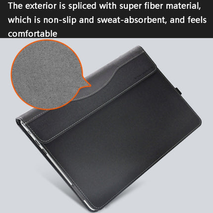 PU Leather Laptop Protective Case For Huawei Honor MagicBook(Dark Gray)-garmade.com