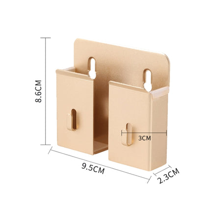 SD-050 Wall Aluminum Alloy Mobile Phone Holder(Gold)-garmade.com