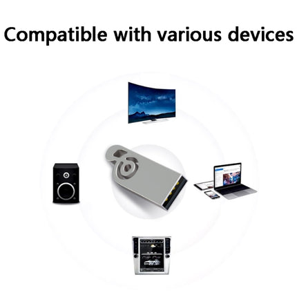 Zsyyh2 USB 2.0 High Speed Music Note USB Flash Drives, Capacity: 64GB(White)-garmade.com
