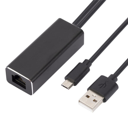 WK1109 Micro USB to RJ45 Network Card For Fire TV Stick-garmade.com