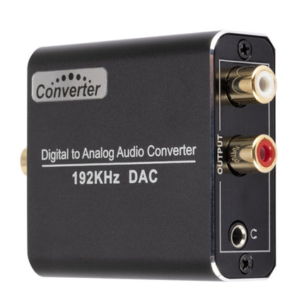 YP018 Digital To Analog Audio Converter Host+USB Cable+Fiber Optic Cable-garmade.com