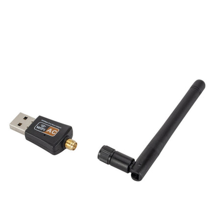 WL005 Mini Dual-Band USB Wireless Network Card-garmade.com
