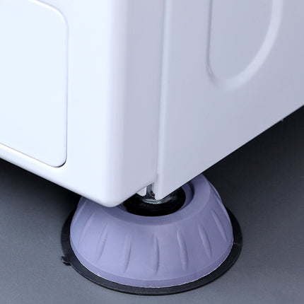 10 PCS Roller Washing Machine Foot Pad Rubber Refrigerator Shock-Absorbing Base(Large)-garmade.com