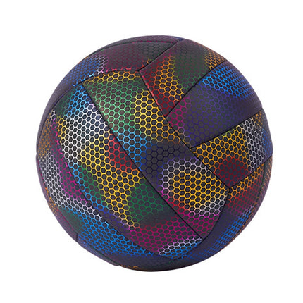MILACHIC Fluorescent Volleyball No.5 PU Machine Stitched Volleyball(6931 Colorful )-garmade.com