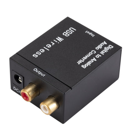 YP028 Bluetooth Digital To Analog Audio Converter, Specification: Host+USB Cable+Fiber Optic Cable-garmade.com