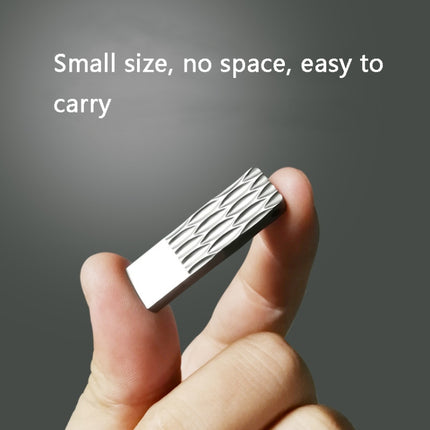 Zsbl4 USB 2.0 3D Engraving High Speed USB Flash Drives, Capacity: 4GB(White)-garmade.com