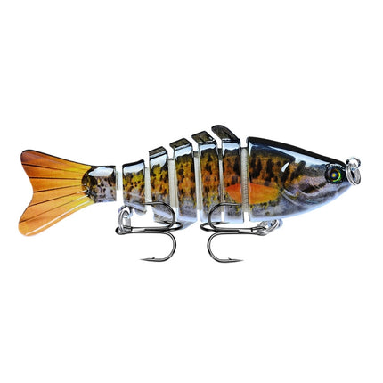 2 PCS PROBEROS HS001 10cm 15.5g Road Sub-Fish Bait Plastic Hard Bait(E)-garmade.com