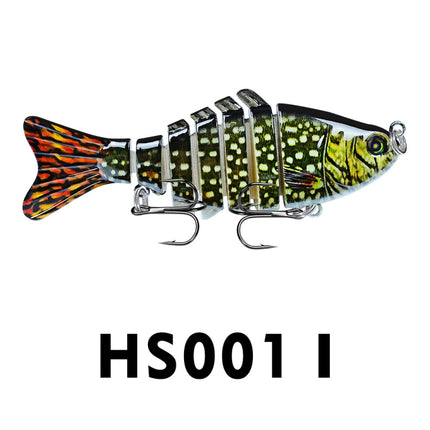 2 PCS PROBEROS HS001 10cm 15.5g Road Sub-Fish Bait Plastic Hard Bait(I)-garmade.com