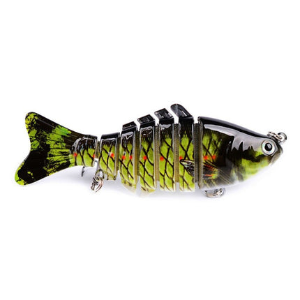 2 PCS PROBEROS HS001 10cm 15.5g Road Sub-Fish Bait Plastic Hard Bait(O)-garmade.com