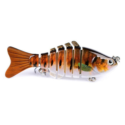 2 PCS PROBEROS HS001 10cm 15.5g Road Sub-Fish Bait Plastic Hard Bait(S)-garmade.com