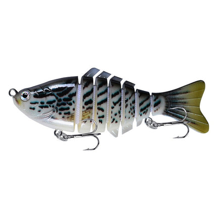 2 PCS PROBEROS HS066 10cm 15.5g Sea Fishing Simulation Road Sub-Bait(D)-garmade.com