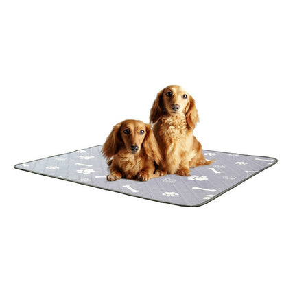 OBL0014 Can Water Wash Dog Urine Pad, Size: S (Bone Pattern)-garmade.com