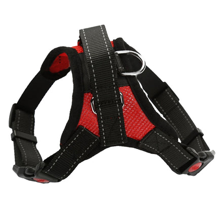 K9 Dog Adjustable Chest Strap, Size: S(Breathable Red)-garmade.com