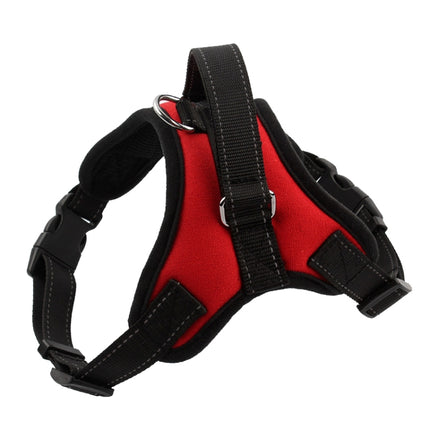 K9 Dog Adjustable Chest Strap, Size: L(Red)-garmade.com
