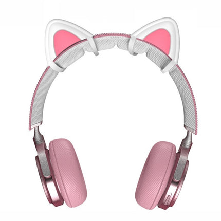 T6 Cute Cat Ear Decoration for Headphones(White)-garmade.com