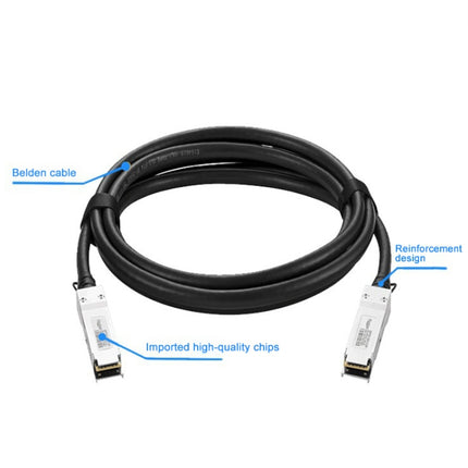 1m Optical QSFP+ Copper Cable High-Speed Cable Server Data Cable-garmade.com
