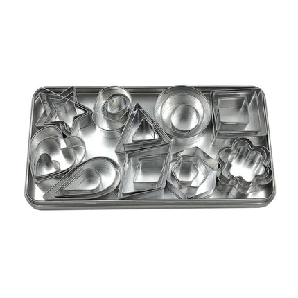 30 PCS / Set Stainless Steel Biscuit Mold-garmade.com