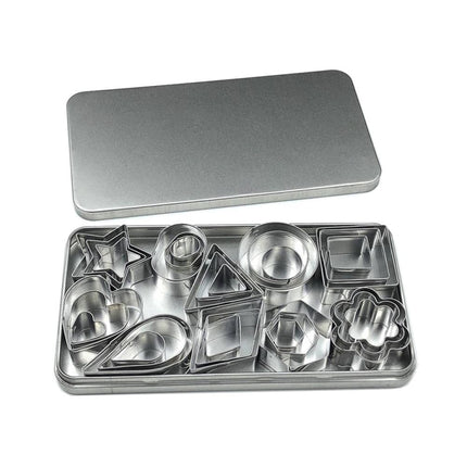 30 PCS / Set Stainless Steel Biscuit Mold-garmade.com