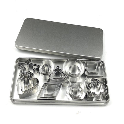 27 PCS / Set Stainless Steel Biscuit Mold-garmade.com