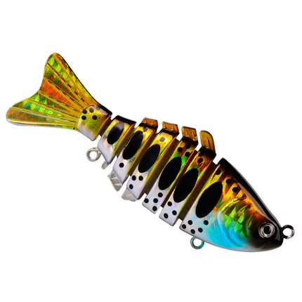 2 PCS PROBEROS HS069 9.5cm 15g Multi-Segment Fish Road Bait(B)-garmade.com