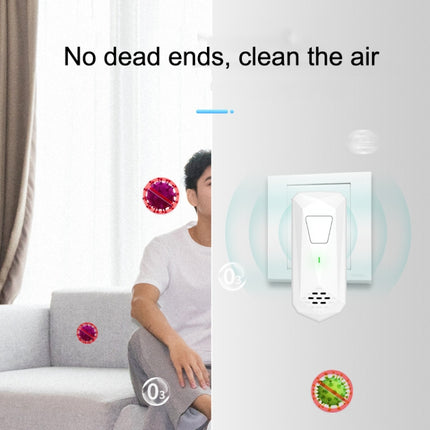 CT02 Negative Ion Air Purifier Pet Deodorant Removal Cleaner, Product specifications: US Plug(Black)-garmade.com