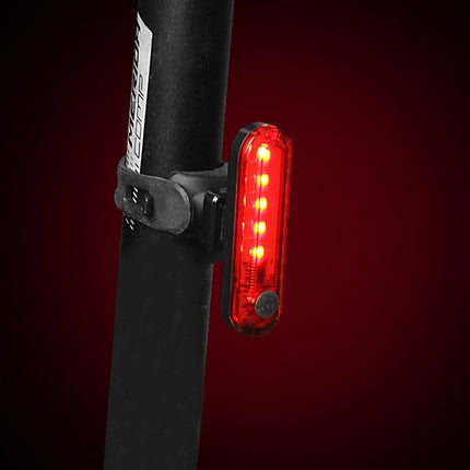 2 PCS Bicycle Charging Waterproof Warning Light(Red)-garmade.com