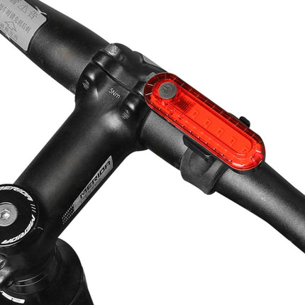 2 PCS Bicycle Charging Waterproof Warning Light(White)-garmade.com