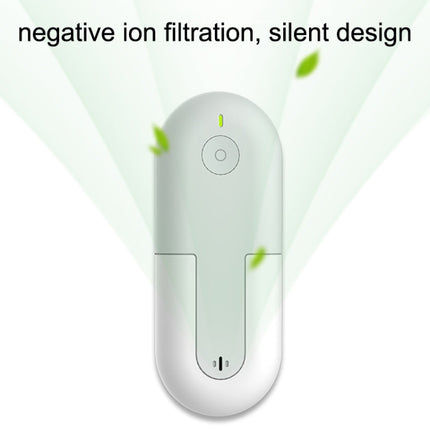 SY101 Negative Ion Air Purifier Night Light, US Plug(White)-garmade.com