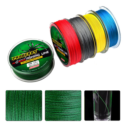 2 PCS PROBEROS 4 Edited 100M Strong Horse Fish Line, Line number: 0.4 / 6LB(Grey)-garmade.com