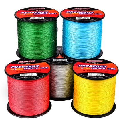 PROBEROS 4 Edited 300M Fish Line, Line number: 0.4 / 6LB(Red)-garmade.com