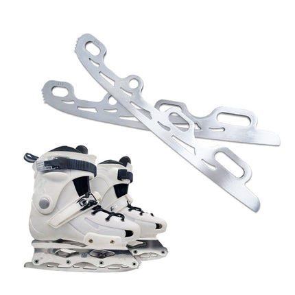 Figure Ice Blade Flat Knife Roller Skate Accessories, Size: L 326mm-garmade.com
