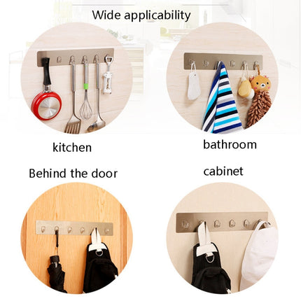 SQ-5108 Bathroom Kitchen Suction Cup Door Hook(36 x 6cm)-garmade.com