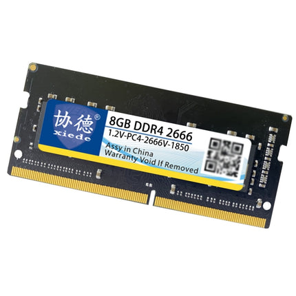 XIEDE X064 DDR4 NB 2666 Full Compatibility Notebook RAMs, Memory Capacity: 8GB-garmade.com