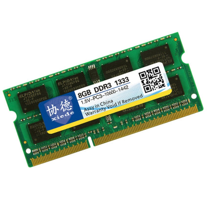 XIEDE X044 DDR3 NB 1333 Full Compatibility Notebook RAMs(8GB)-garmade.com