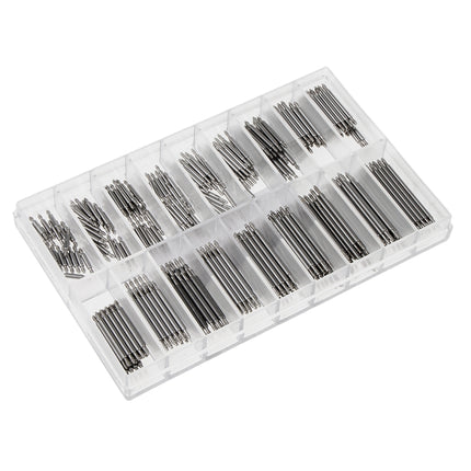 2 Boxes 360 PCS / Box C016 8-25mm Stainless Steel Seamless Box Packing Spring Bar-garmade.com