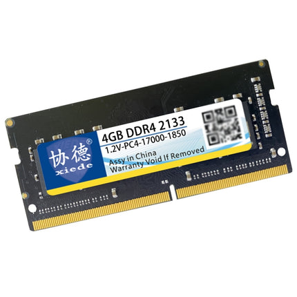 XIEDE X057 DDR4 NB 2133 Full Compatibility Notebook RAMs, Memory Capacity: 4GB-garmade.com