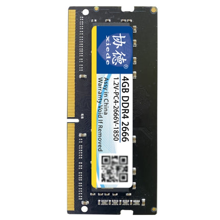 XIEDE X063 DDR4 NB 2666 Full Compatibility Notebook RAMs, Memory Capacity: 4GB-garmade.com