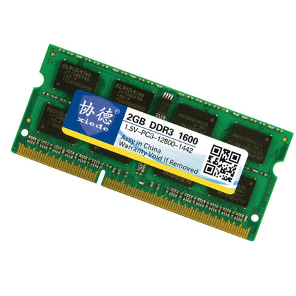 XIEDE X045 DDR3 NB 1600 Full Compatibility Notebook RAMs, Memory Capacity: 2GB-garmade.com
