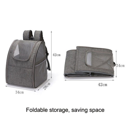 SJBB11 Pets Outing Breathable Package(Grey)-garmade.com