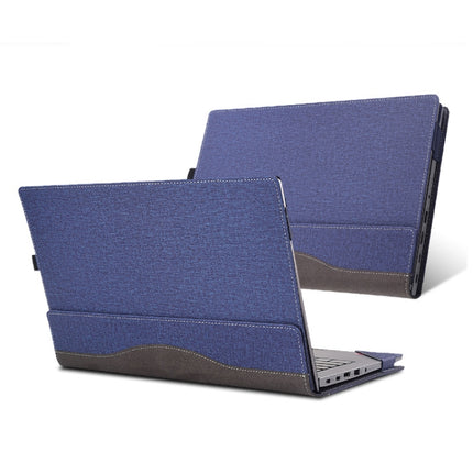 Laptop Leather Anti-Fall Protective Case For HP Envy X360 13-Ag Ar(Navy Blue)-garmade.com