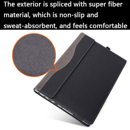 Laptop Leather Anti-Fall Protective Case For HP Envy 13-AQ Ad Ah(Wine Red)-garmade.com