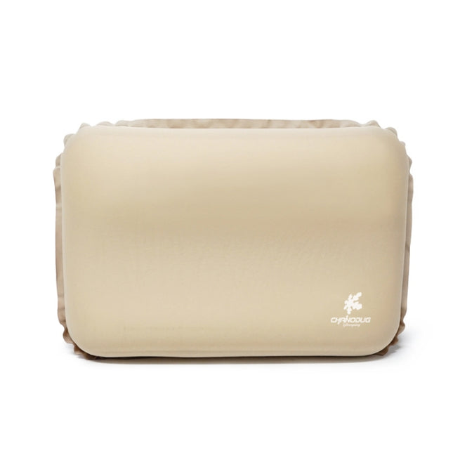 CHANODUG Camping Travel Portable Automatic Inflatable Foam Pillow(Gold)-garmade.com