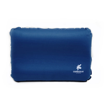 CHANODUG Camping Travel Portable Automatic Inflatable Foam Pillow(Navy Blue)-garmade.com
